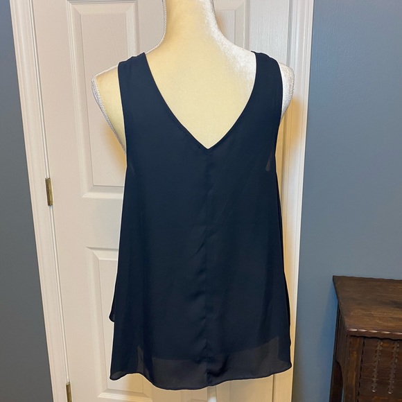 FREE🛍 w Purchase || Nordstrom || Double-V Top w Strappy Bust Detail || Size L - Picture 3 of 5